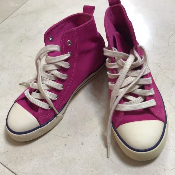 Girls Ralph Lauren suede sneakers - Picture 2 of 7